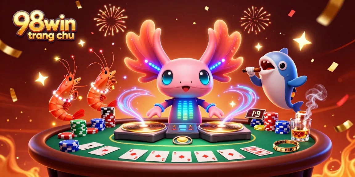Experience the excitement of 98win trang chu with vibrant casino action and dynamic characters!