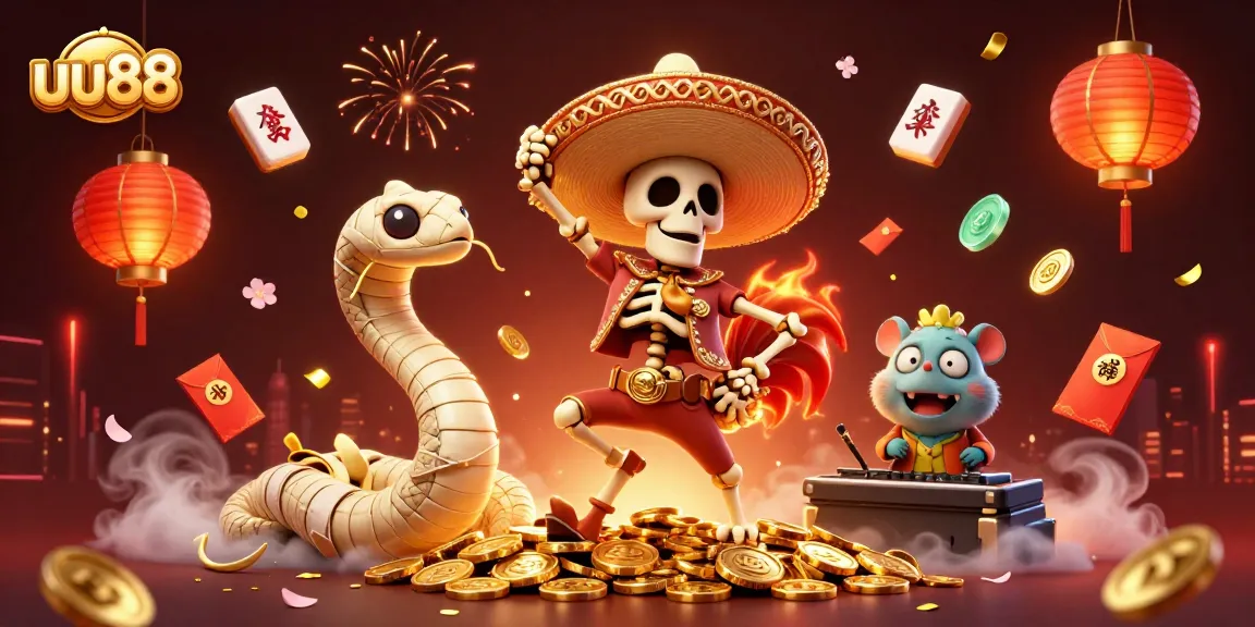 Experience thrilling moments at uu88 with vibrant 3D characters and dazzling casino elements alive with excitement.