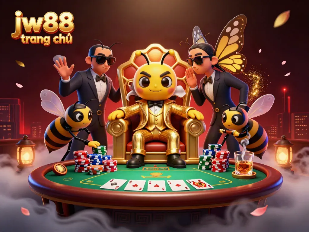Engage with thrilling poker action showcasing jw88 trang chủ's vibrant casino atmosphere.