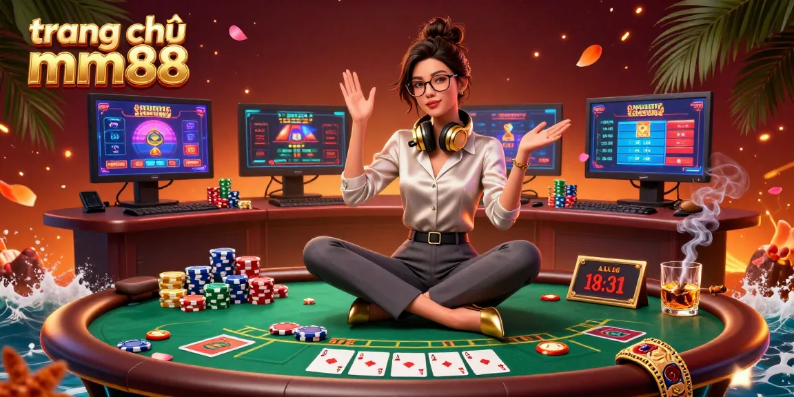 Experience thrilling casino action at trang chủ mm88 with a dynamic gaming setup featuring poker elements.