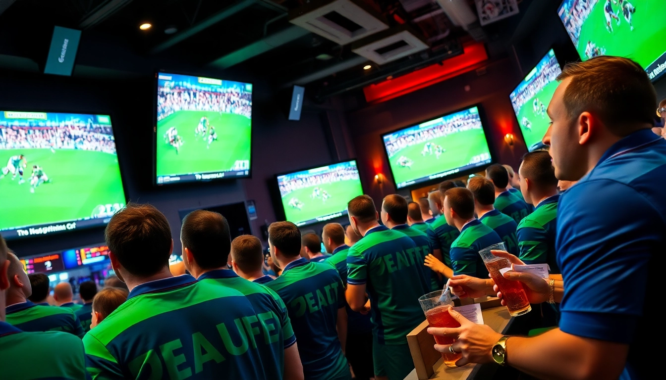 Pariez avec passion sur les paris sportifs rugby lors d’un événement au casino.