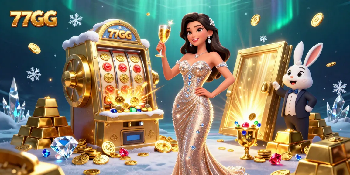 Experience the thrill of winning with 77GG's stunning visuals and jackpot excitement!