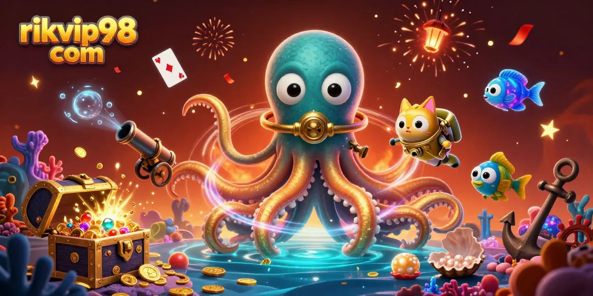 Win exciting games at rikvip98 com, featuring immersive underwater treasures and unique casino experiences.