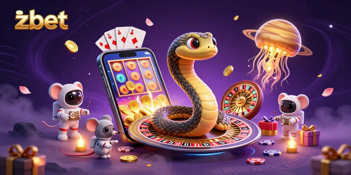 Engage in thrilling games with zbet, witnessing astronaut mice betting on a cosmic roulette.