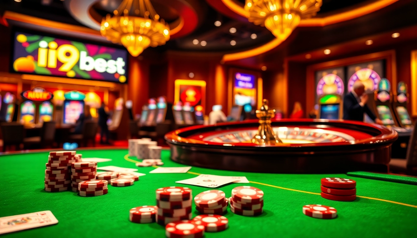 Experience the excitement of i9 bet with vibrant casino games and immersive gambling action.