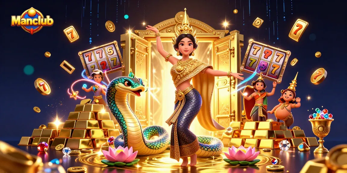 Spin the slots at Manclub, where excitement and big wins await in a vibrant casino scene.