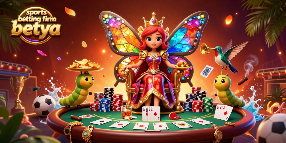 Place bets with the vibrant sports betting firm betya amidst the colorful scene.