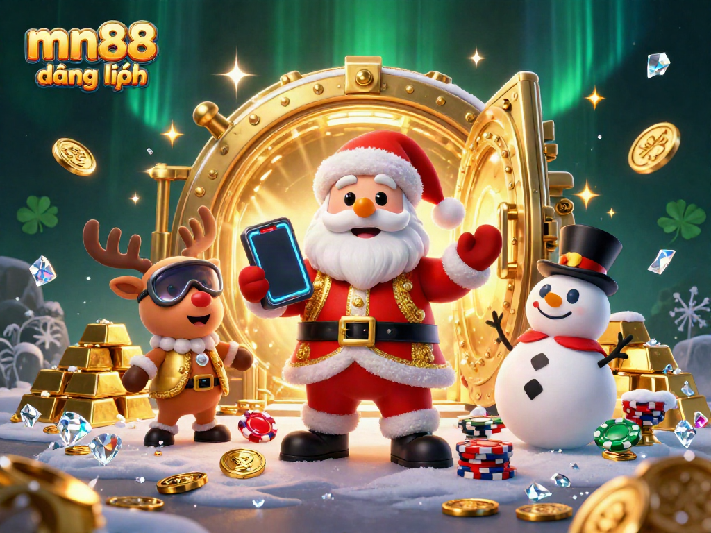Experience thrilling wins at mn88 đăng nhập with festive characters and casino elements.