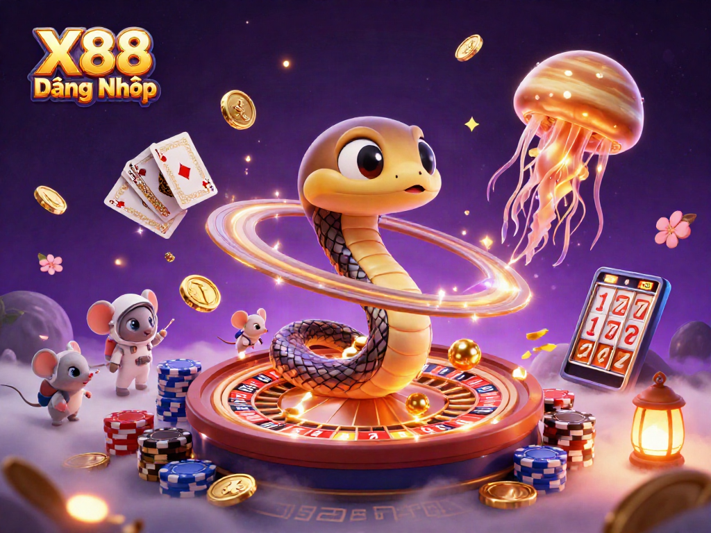 Engage in thrilling bets at X88 Đăng Nhập with dynamic roulette wheels and vivid cosmic visuals.