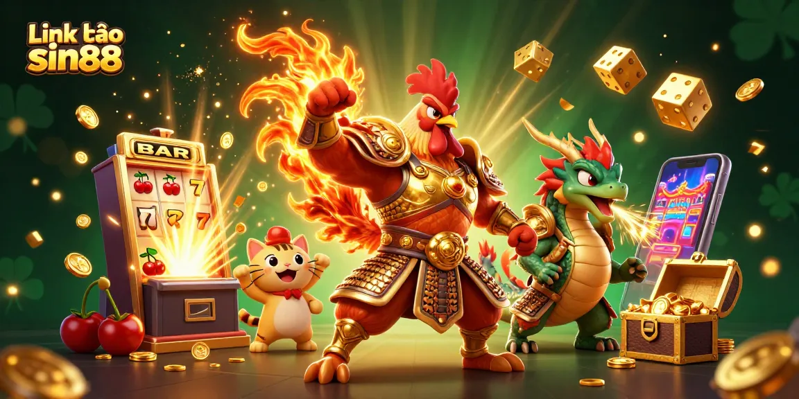 Engage with exciting gaming action at Link vào sin88 while experiencing thrilling slot machine jackpots.