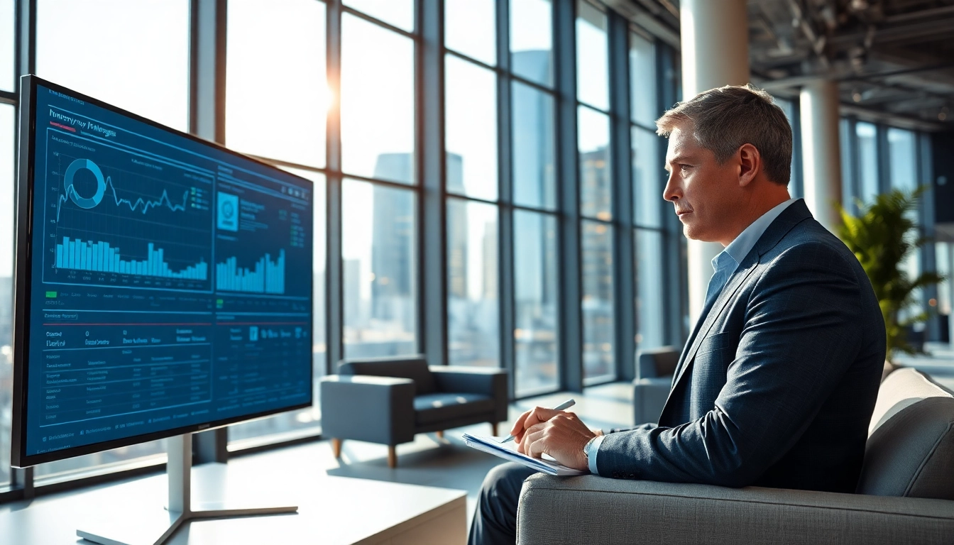 Optimize inventory planning process with a focused strategist in a modern office environment.