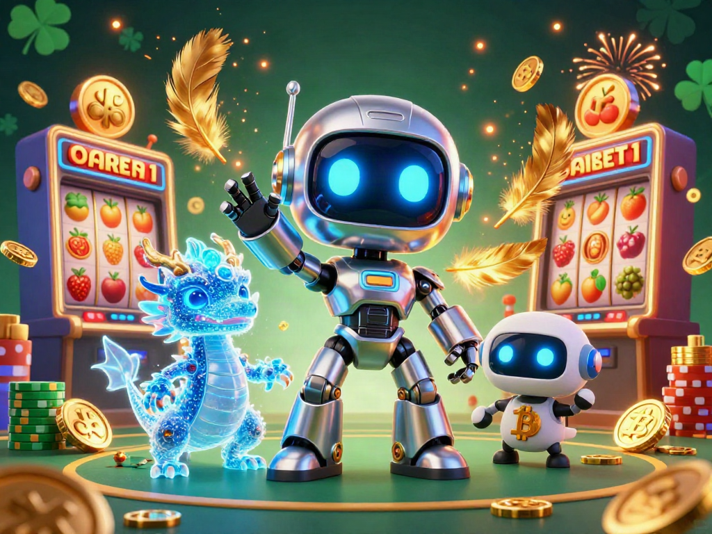 Xoso66 showcases a vibrant cyberpunk casino scene with characters celebrating around slot machines.