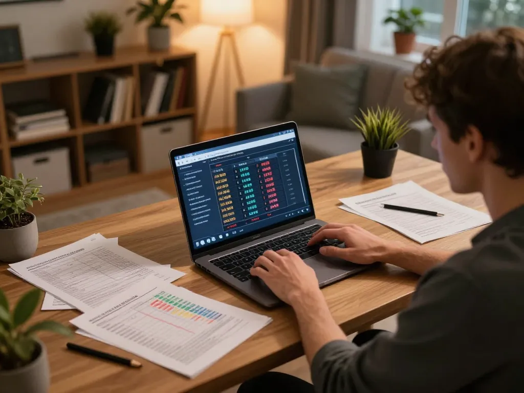 Engage with link kp88 for exciting online betting strategies in a cozy home workspace.
